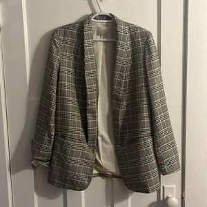 Plaid Blazer
